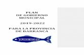 PLAN DE GOBIERNO MUNICIPAL 2019-2022 PARA LA …Supe Puerto, esta ubicado al Norte del la Capital de la Republica del Perú, a la altura del Kilómetro 188 de la Panamericana Norte,