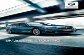 BMW SERIE 5 TOURING · 2019-06-10 · mÁxima deportividad y versatilidad: el bmw serie 5 touring no solo ofrece tecnologÍas bmw inteligentes y un concepto de conducciÓn innovador,