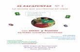 EL SACAPUNTAS Nº 3 - jcyl.esceovirgendenavaserrada.centros.educa.jcyl.es/sitio/... · 2014-10-23 · PROFESORA PROFESORA DE SERVICIOS DE SERVICIOS A LA COMUNIDADA LA COMUNIDAD Este