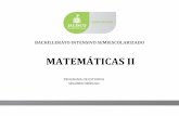 MATEMÁTICAS II - Jaliscoedu.jalisco.gob.mx/.../files/matematicas_iiago.pdf · De igual forma, con base en el fortalecimiento de la educación para la vida, se abordan dentro de este