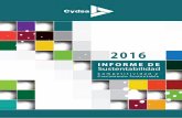 INFORME DE Sustentabilidad...El Informe de Sustentabilidad CYDSA, es presentado anualmente desde el 2010 como una iniciativa de transparencia, mostrando los principales avances de
