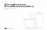 Productos Profesionales - Cosentino · 2019-11-24 · Para la fabricación, el mantenimiento y la limpieza de Dekton, Silestone y Sensa. Para dar un mejor servicio y calidad a marmolistas,