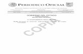 PERIODICO OFICIAL - Tamaulipaspo.tamaulipas.gob.mx/wp-content/uploads/2018/10/cxxxiii...GENERAL BRIGADIER DE LA BRIGADA SERDAN DE LA TERCERA DIVISION DE ORIENTE, FORMARON PARTE DE