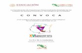 C O N V O C A - CECYTE Morelos · 2019-09-06 · Estudios Científicos y Tecnológicos de los Estados, organizados en equipos repre-sentativos en las disciplinas deportivas de: •