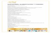 HOSTELERÍA, ALIMENTACIÓN Y TURISMO · Alérgenos y A ppcc aplicado en restauración Alérgenos y A ppcc en el sector de la alimentación Alérgenos y A ppcc para productos cárnicos