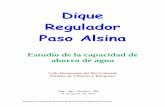 Dique Regulador Paso Alsina - CONSORCIO HIDRAULICOconsorciohidraulico.com.ar/userfiles/archivos/Dique Regulador Paso... · de agua potencialmente ahorrado por el Dique Regulador Paso