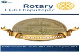 rotarychapultepec.orgrotarychapultepec.org/assets/boletín-14-de-junio-del-2018.pdfrequisitos de asistencia e instar a los socios a participar de otra manera como, por ejemplo, desempeñando