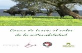 Carne de bravo: el valor de la sostenibilidad · 2018-05-06 · 3 Existen más de 1.003 explotaciones ganaderas de toro de lidia en España que cuentan con un censo de 211.885 animales