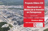 Reactivación en México de la Inversión en Petroquímicacicm.org.mx/wp-content/files_mf/braskemidesapresentacion... · 2016-01-25 · ventas netas $23,000 millones usdindicadores