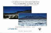 Climas cuaternarios en America del Sur = Quaternary ... · CLIMAS CUATERNARIOS EN AMERICA DEL SUR QUATERNARY CLlMATES ... Entre el 17 y el 22 de marzo de 1991, ... de 14000 años