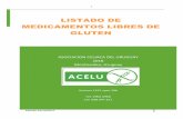LISTADO DE MEDICAMENTOS LIBRES DE GLUTEN - ACELUacelu.org/wp-content/uploads/2016/02/listado-de-medicamentos-.pdfPediaPlus (fórmula completa y balanceada en polvo para niños de 1