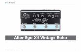 Alter Ego X4 Vintage Echodownloads.music-group.com/software/tcelectronic/tc... · 2019-08-16 · Alter Ego X4 Vintage Echo – Manual (24-06-2014) 2 Índice Instrucciones importantes