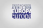 DESTACADOS A B R I L 2018 · cineuropa ha llegado un inspector libertad fair play domingos 08.00 pm mex - 22.00 hs chi/arg ¡en guardia!