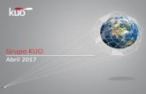 Grupo KUOloomtek.net/kuo/assets/pdf/Presentacion_KUO4Q16_ESP.pdf · Grupo KUO 3 Aspectos relevantes Exportación a más de 70 países 27 plantas alrededor del mundo +18,000 empleados