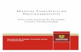 portada manual de procedimientos - Veracruz · 2014-04-11 · DIRECCIÓN GENERAL DE PREVISIÓN SOCIAL MANUAL ESPECÍFICO DE PROCEDIMIENTOS Y PRODUCTIVIDAD I PRESENTACIÓN El Plan