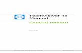 TeamViewer Manual Control remoto · Google Inc. Windows, Microsoft y Outlook son marcas comerciales registradas de Microsoft Corporation en EE. UU. y en otros países. Con el objetivo