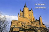 La lengua castellana...es una lengua romance, es decir, de origen latino, como el francés, el italiano, el rumano y otras. NUESTRA LENGUA ES INDOEUROPEA Rama itálica y romance en