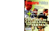 Marzo 2009 El Controlde calidaden las - IMCPnrcc.imcp.org.mx/wp-content/uploads/2018/05/Revista-CP-Marzo-2009.pdf · Dr. Miguel Calzada Mezura C.P. Ma. Elena Gutiérrez Rivera Bosque