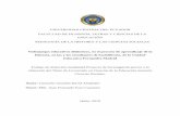 UNIVERSIDAD CENTRAL DEL ECUADOR FACULTAD DE … · 2019-05-15 · los requisitos y méritos suficientes para ser sometido a la presentación pública y evaluación por parte del tribunal
