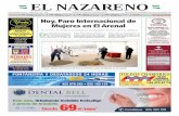 EL NAZARENO · 2 OPINIÓN  8 de marzo de 2018 El Nazareno • DESCUENTOS Fisiotec brinda sus insta-laciones y la atención de sus profesionales a …