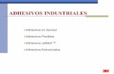 Adhesivos Industriales 1 - mws9.3m.commws9.3m.com/mws/media/411559O/adhesivos-inductriales.pdf · Adhesivos de contacto Fastbond 30, Fastbond 100 (base acuosa) Scotchgrip 1357 (base