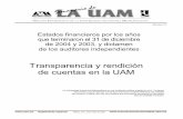 Semanario de LA UAM · 2005-05-23 · d. Obligaciones laborales al retiro - De acuerdo con el contrato colectivo de trabajo, aquellos trabajadores que ter-minen su relación laboral
