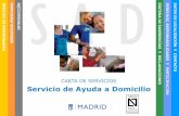 CARTA DE SERVICIOS - Madrid SERVICIOS... · horario de 7 a 22 horas de lunes a domingos, a través de un contrato de gestión de servicios ... objeto de esta Carta de Servicios. El