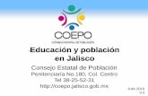 Educación y población en Jalisco...Tasa de asistencia escolar según grupos de edad Jalisco y Nacional, 2009 Por cada 100 niños o niñas de 5 a 9 años de edad, en Jalisco poco
