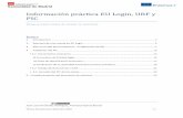 Información práctica EU Login, URF y PICerasmusfpcyl.com/.../2017/10/Informacion_practica_EULogin_URF_PIC_2017.pdf · • PIC = Participant Identification Code (Código de identificación