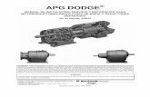 APG DODGE - University of Colorado Boulderucc.colorado.edu/baldor-reliance/499972S.pdf · en una superficie plana grande y el cuerpo del motor se ... Las configuraciones de tres cabezales