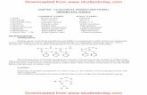 CHAPTER 11 (ALCOHOLS, PHENOLS AND ETHERS ) · 2018-11-23 · CHAPTER – 11 (ALCOHOLS, PHENOLS AND ETHERS ) . IMPORTANT TOPICS . COMMON NAMES IUPAC NAMES . CH. 3. OH Methyl alcohol