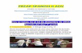 PREAP SPANISH II ADV - CISD de la... · A. Comprensión auditiva → Diálogo largo # 10 /Pg. 28 Ahora escucharás una selección de unos cinco minutos de duración. Primero tendrás