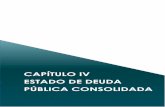 CAPÍTULO IV ESTADO DE DEUDA PÚBLICA CONSOLIDADA · Convenio celebrado el 30 de Enero de 2015, ratificado por Decreto Nº 185/2015 MEHF, en el marco de la Resolución Nacional Nº