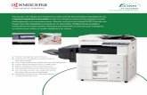 Impresora Multifuncional Blanco y Negro · FS-6525MFP Impresora Multifuncional Blanco y Negro Para grupos de trabajo que requieren un alto nivel de funcionalidad y facilidad de uso,