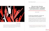 Democracia directa en América Latina: avances ......DEMOCRACIA PARTICIPATIVA E IZQUIERDAS 124 Democracia directa en América Latina: Avances, contradicciones y desafíos 125 ausencia