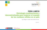 PERU LIMPIO Estrategia multisectorial y descentralizada ... · reemplaza a la NTP900.058:2005 Norma Técnica Peruana. PERÚ LIMPIO PERÚ NATURAL Oficinas Comedor Puntos de reciclaje