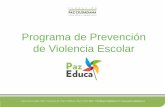 Presentación de PowerPoint · violencia escolar (2005)* 2004 2005 2005-2006 2007-2008 2013-2014 1/3 de jóvenes víctima de agresiones físicas señaló que fue un joven conocido,