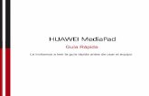 HUAWEI MediaPad - WOM · Cuando la HUAWEI MediaPad está encendida, presione el botón de encendido/apagado para bloquear la pantalla. Si la HUAWEI MediaPad permanece inactiva durante
