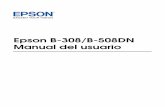Epson B-308/B-508DN - Manual del usuario · B-308/B-508DN Manual del usuario Instrucciones de seguridad 9 Instrucciones de seguridad Instrucciones importantes de seguridad Lea detenidamente