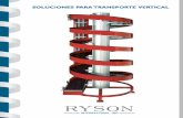 SOLUCIONES PARA TRANSPORTE VERTICAL...Ryson se especializa en Soluciones para Transporte Vertical. Somos el fabricante número uno de Transportadoras Verticales en Estados Unidos.