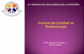 Control de Calidad en Radiocirugíadownloads.gphysics.net/UFRO/3jornada/0203_Control_de_calidad_en_Radiocirugia_Sandra...•Sensibilidad •La respuesta es plana para haces de MV.