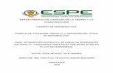 DEPARTAMENTO DE CIENCIAS DE LA TIERRA Y LA …repositorio.espe.edu.ec/bitstream/21000/15011/1/T-ESPE... · 2018-09-28 · i departamento de ciencias de la tierra y la construcciÓn