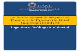 Guía del sustentante para el Examen de Egreso de Nivel ...fct.uanl.mx/.../04/Exens-2015-Guia-del-Sustentante... · Licenciatura (EGEL) que ha desarrollado el Centro Nacional de Evaluación