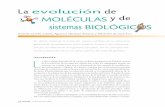 04 672 Moleculas.QXD7:PLANTILLA 4OCT - Revista Ciencia · 2016-07-29 · ciones de estas reacciones nos pueden indicar las relaciones filogenéticas entre los primates y otros grupos