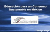 Educación para un Consumo Sustentable en MéxicoEl programa Jóvenes por el cambio, por un Consumo sustentable en México, constituye un punto de inicio para actuar conjuntamente