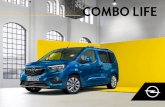 Combo Life · 2020-02-04 · 02 Opel Combo Life 1Opcional. 2 Opcional con Pack Confort. 3 Opcional para Selective. 4 De serie en Innovation, opcional en Selective. 5 El número total