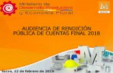 Presentación de PowerPoint“N... · 6 IBMETRO “Mediciones confiables para el Vivir Bien” 27/02/2019 MISIÓN Y VISIÓN MISIÓN “El Instituto Boliviano de Metrología - IBMETRO,