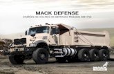 MACK DEFENSEEl camión de volteo de servicio pesado Mack Defense M917A3 se basa en el modelo comercial Mack ® Granite , fabricado para ser el mejor vehículo táctico de su clase