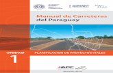 Revisión 2019apcarreteras.org.py/wp-content/uploads/2019/08/UNIDAD-1... · 2019-08-22 · Unidad 1 - Planificación de proyectos viales 1 Volumen 1.1 - Evaluación de Proyectos Viales