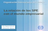 La relación de los SPE con el mundo empresarial · Organización Internacional del Trabajo 1 Las funciones de los SPE y la OIT 2 El mandato de la OIT y los instrumentos principales.